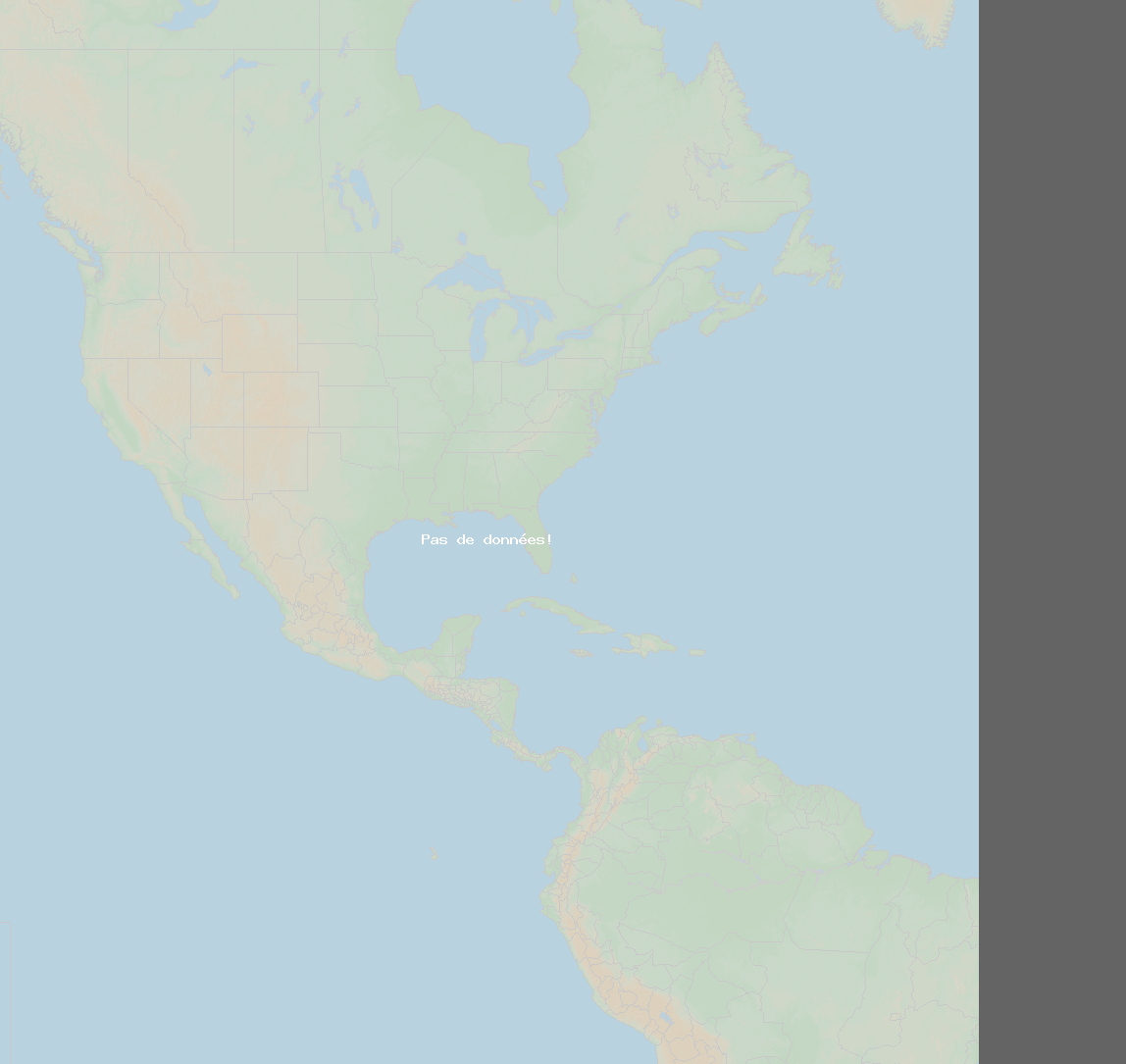 Taux coups de foudre (Station Baie-Comeau QC) North America 2019 