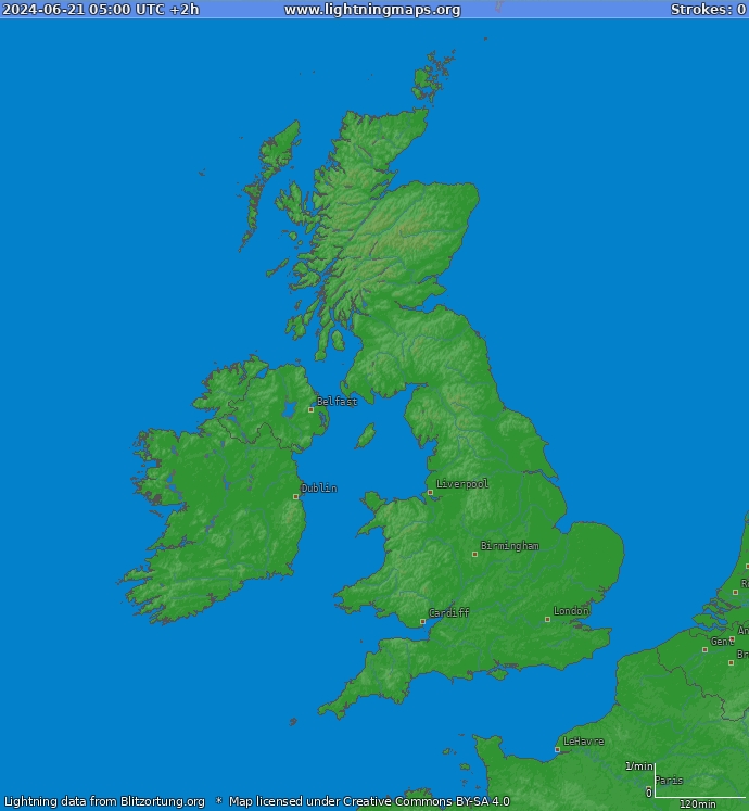 Blitzkarte Großbritannien 21.06.2024 (Animation)
