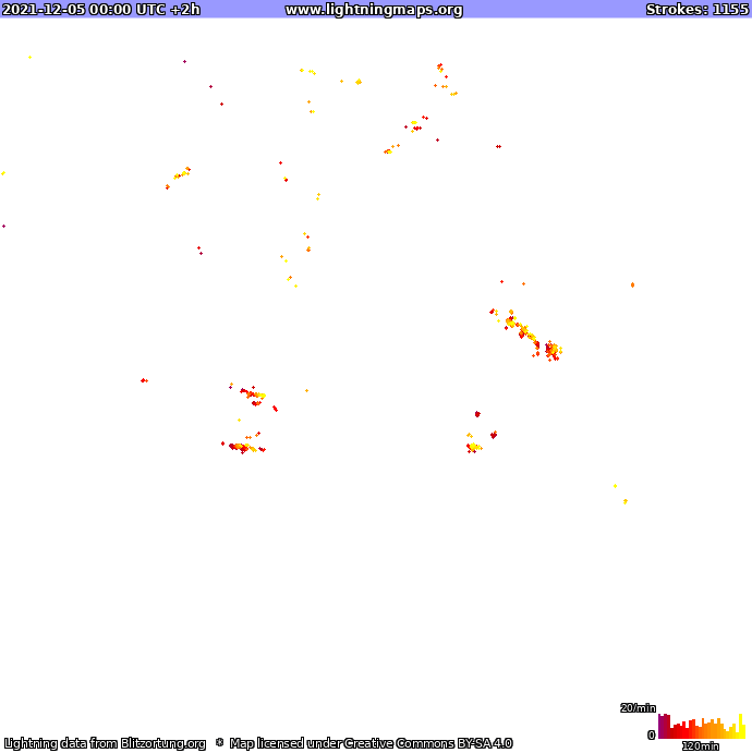 Lynkort Oceania 05-12-2021 (Animation)