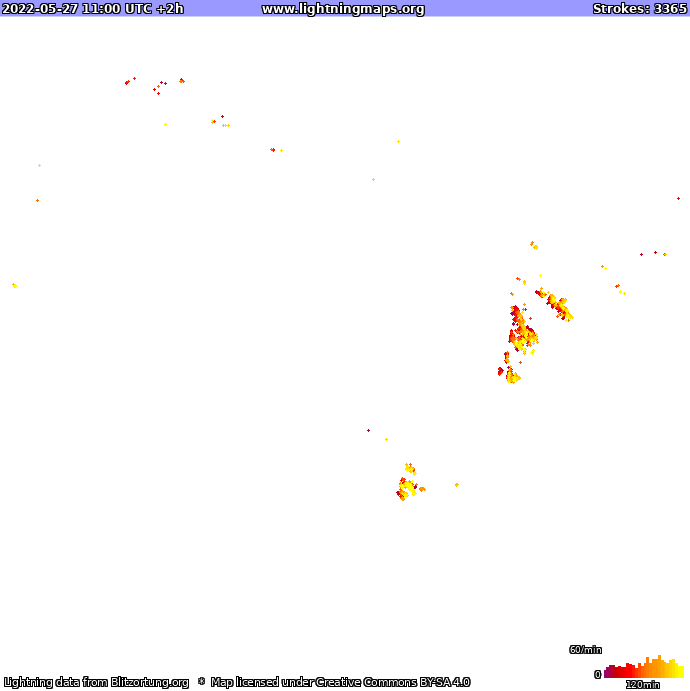 Lightning map Oceania 2022-05-27 (Animation)