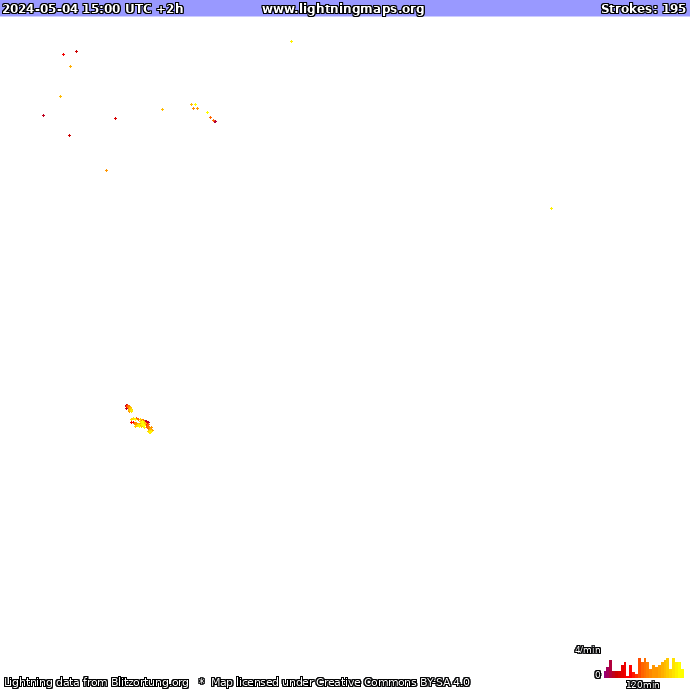 Lightning map Oceania 2024-05-04 (Animation)