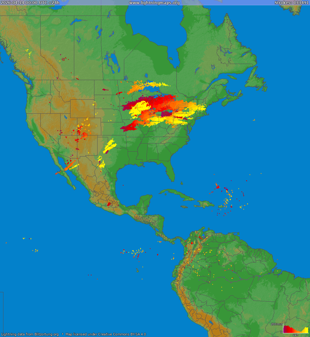 Salamakartta North America 2026-04-14