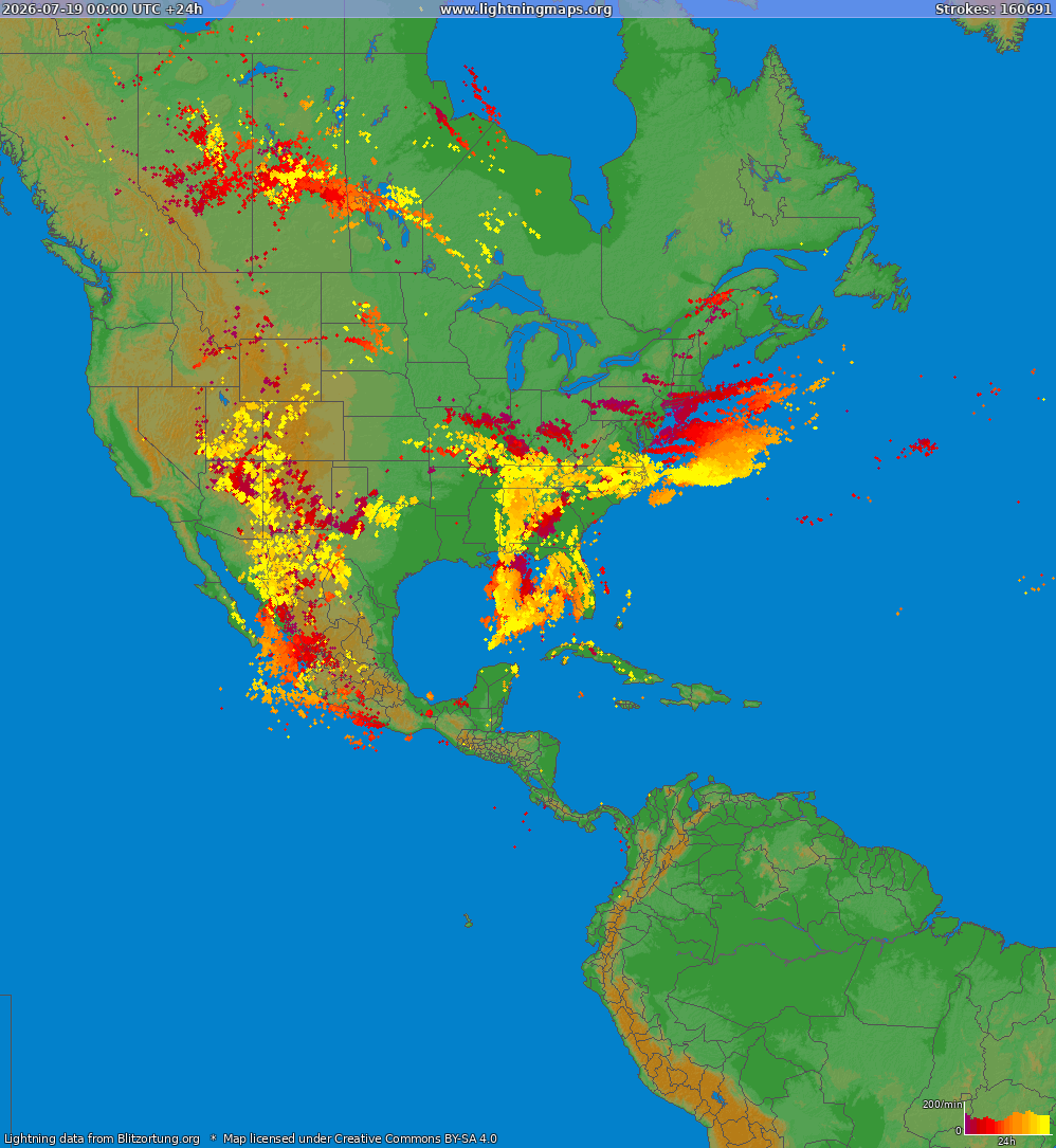 Salamakartta North America 2026-07-19