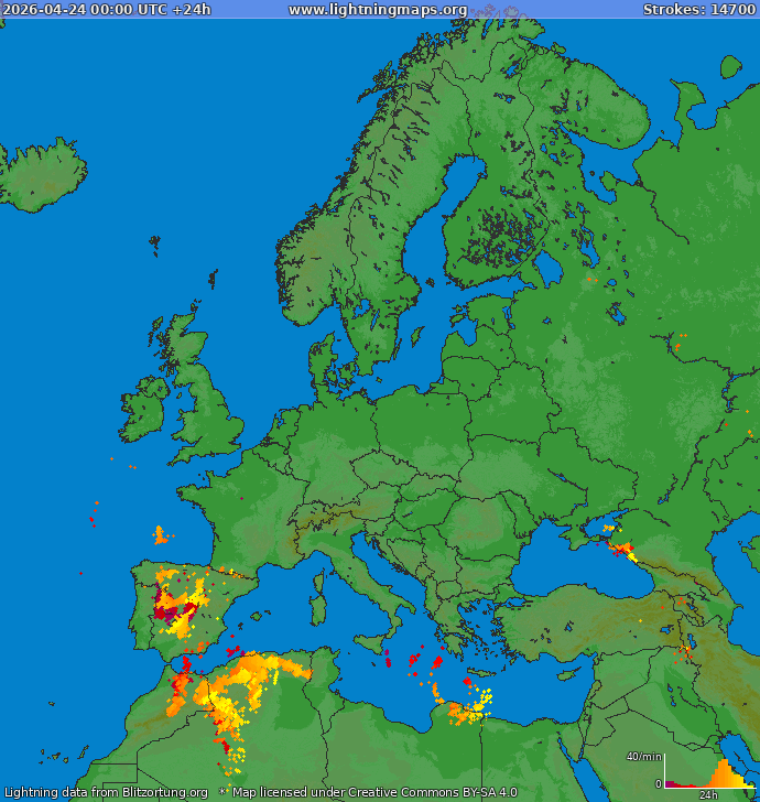 Lynkort Europa 24-04-2026