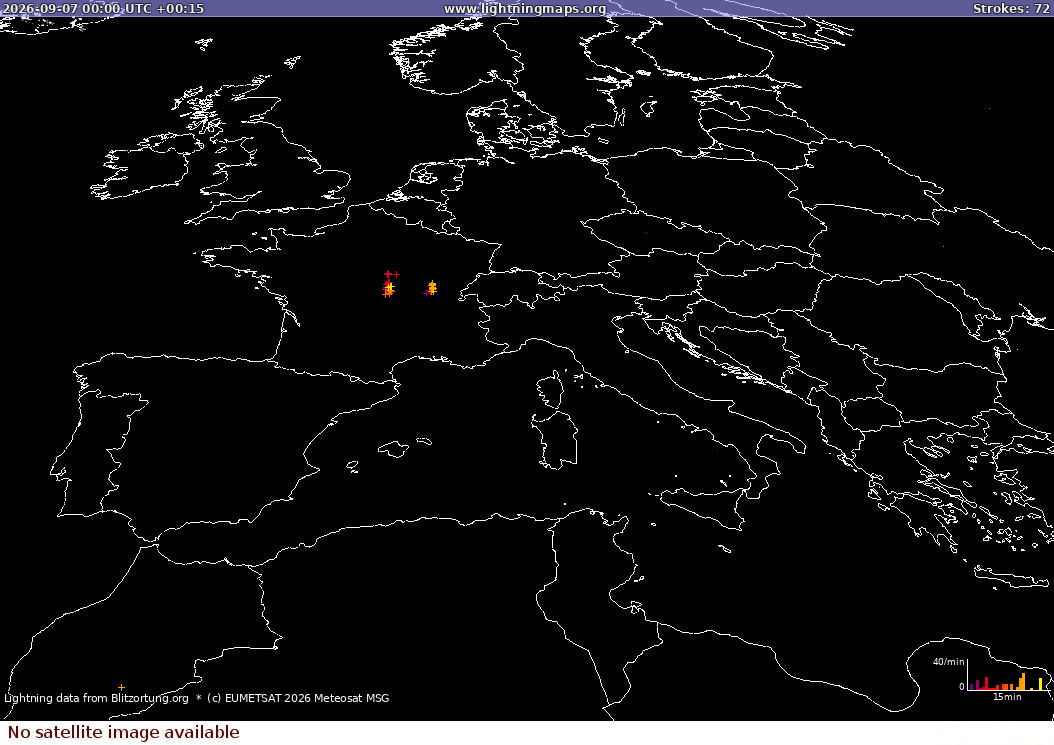 Salamakartta Sat: Europe Clouds + Rain 2026-09-07
