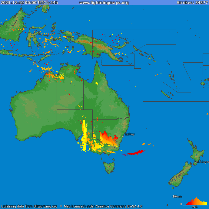 Lynkort Oceania 10-12-2023