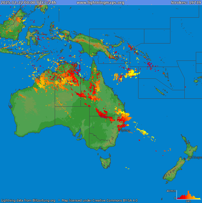 Salamakartta Oceania 2025-12-22